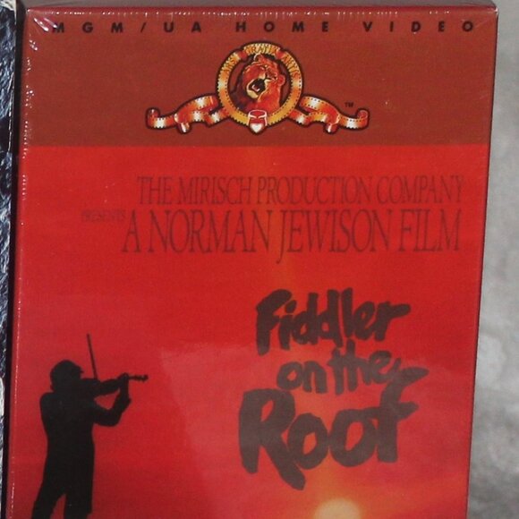 Factory Sealed VHS Tape Fiddler On The Roof Box Set | 2 Tapes - Picture 1 of 3